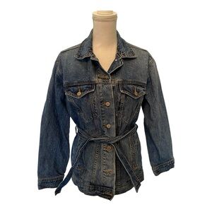 BDG Urban Outfitters denim jacket with belt